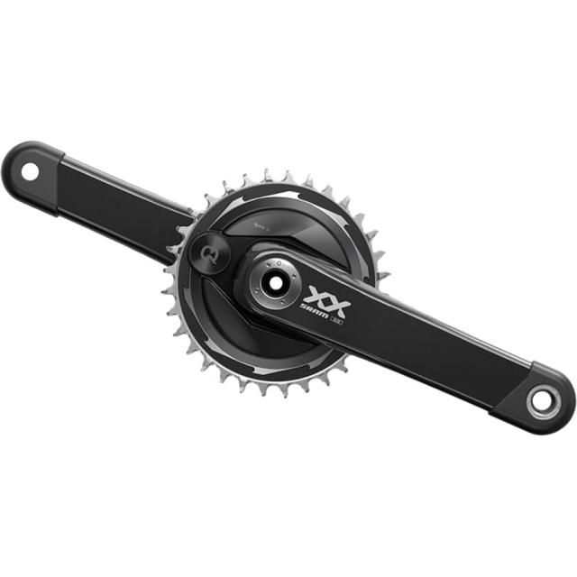 (取寄) スラム XX イーグル AXS トランスミッション パワーメーター クランクセット - ブースト SRAM XX Eagle AXS Transmission Powermeter Crankset - Boost Blackの通販は