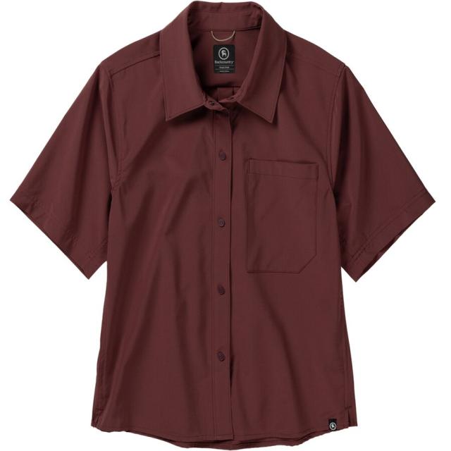(取寄) バックカントリー レディース スリックロック ショートスリーブ ボタンアップ ジャージ - ウィメンズ Backcountry women Slickrock Short-Sleeve Button-Up Jersey - Women's Red Mahoganyの通販は 29,750円