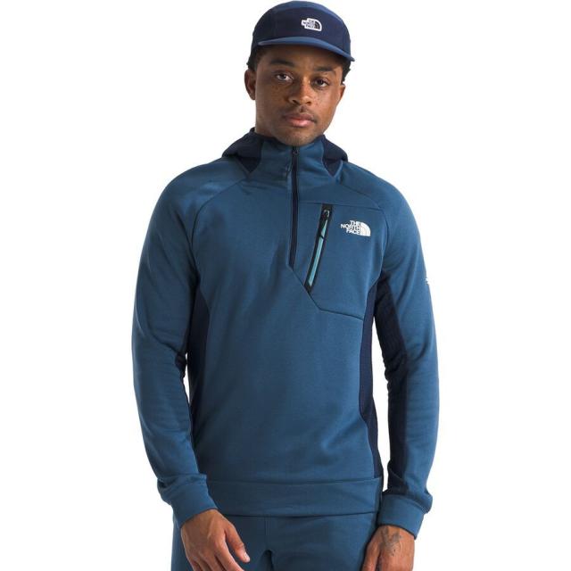 (取寄) ノースフェイス メンズ マウンテン アスレチックス フリース エイチディー 1/4-ジップ トップ - メンズ The North Face men Mountain Athletics Fleece HD 1/4-Zip Top - Men's Shady Blue/Summit Navyの通販は