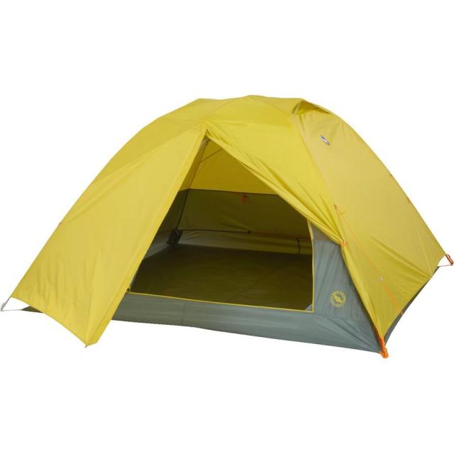 (取寄) ビッグアグネス ブラックテイル 4 テント: 4-パーソン 3-シーズン Big Agnes Blacktail 4 Tent: 4-Person 3-Season Warm Olive/Chinois Green