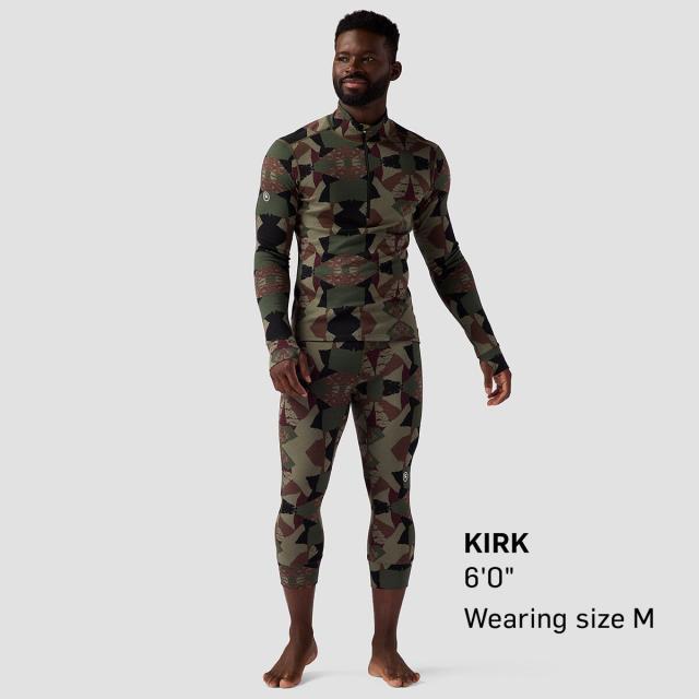 (取寄) バックカントリー メンズ メリノ ミッドウエイト 1/4-ジップ ベースレイヤー— トップ - メンズ Backcountry men Cedars Merino Midweight 1/4-Zip Baselayer Top - Men's Kalamata Geo Collage Print