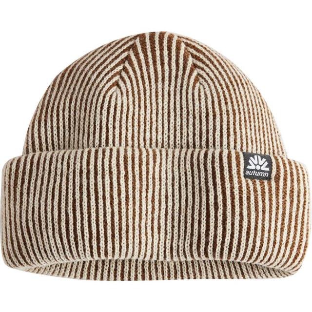 (取寄) オータム コード ダブル ロール ビーニー Autumn Cord Double Roll Beanie Brown