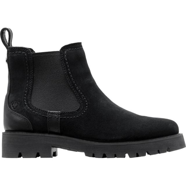 (取寄) アリアット レディース ウェックスフォード ラグ ウォータープルーフ ブーツ - ウィメンズ Ariat women Wexford Lug Waterproof Boot - Women's Black