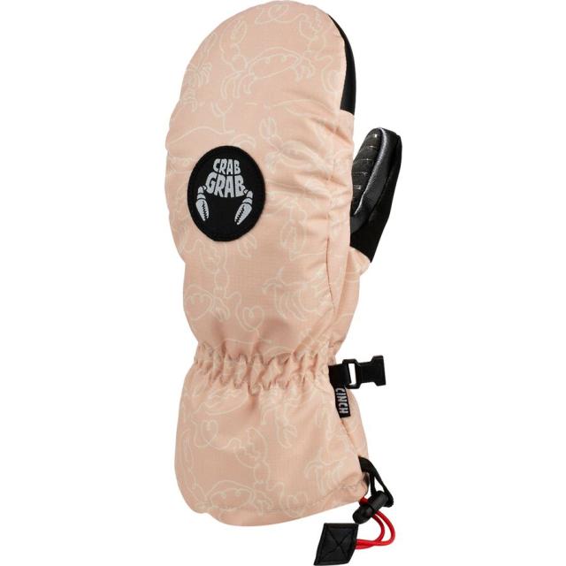 (取寄) クラブグラブ キッズ Cinch ミトン - キッズ Crab Grab kids Cinch Mitten - Kids' Soft Pinkの通販は 17,100円