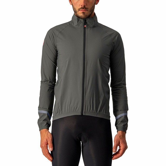 (取寄) カステリ メンズ エマージェンシー 2 レイン ジャケット - メンズ Castelli men Emergency 2 Rain Jacket - Men's Military Greenの通販は