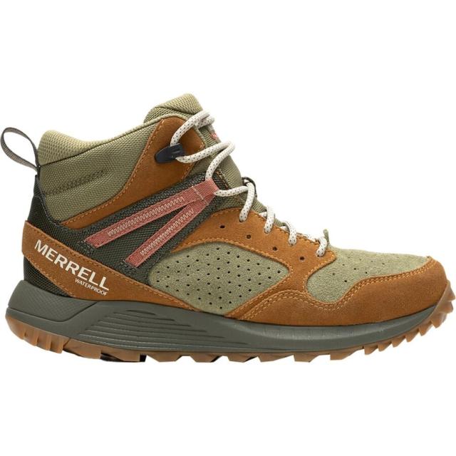 (取寄) メレル レディース ワイルドクロスウッド ミッド LTR Wp ブート - ウィメンズ Merrell women Wildwood Mid LTR WP Boot - Women's Forestの通販は