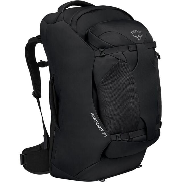 (取寄) オスプレーパック ファーポイント 70L バックパック Osprey Packs Farpoint 70L Backpack Blackの通販は