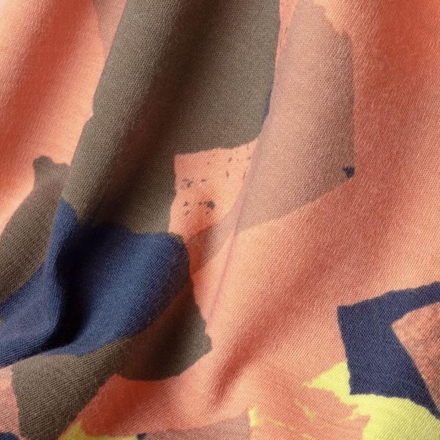 (取寄) バックカントリー レディース RWS メリノ ベースレイヤー— 1/4-ジップ トップ - ウィメンズ Backcountry women Cedars RWS Merino Mid-Wt Baselayer 1/4-Zip Top - Women's Peach Sky Geo Collage Print