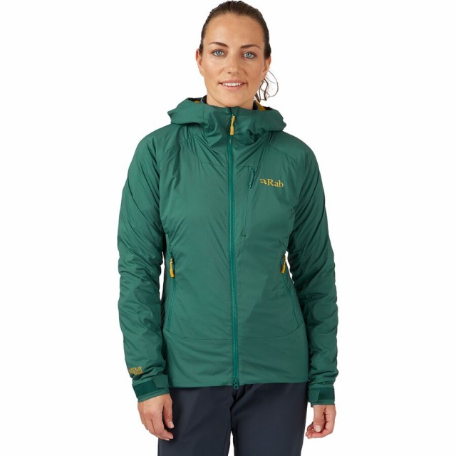 (取寄) ラブ レディース ヴェイパー-ライズ サミット ジャケット - ウィメンズ Rab women Vapour-Rise Summit Jacket - Women's Green Sl