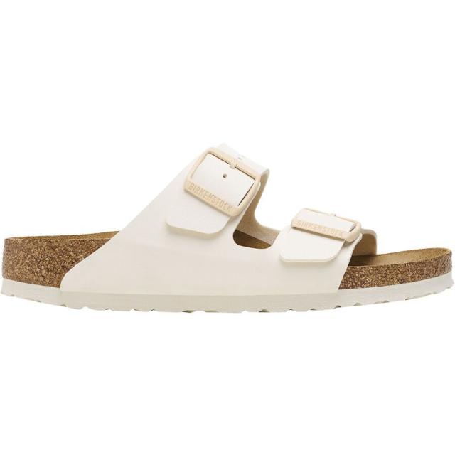 (取寄) ビルケンシュトック レディース アリゾナ ナロー サンダル - ウィメンズ Birkenstock women Arizona Narrow Sandal - Women's Eggshell Birko-Flor