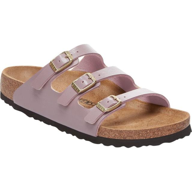 (取寄) ビルケンシュトック レディース フロリダ サンダル - ウィメンズ Birkenstock women Florida Sandal - Women's Graceful Faded Purple Birko-Flor