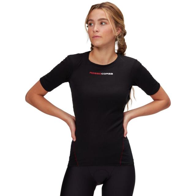 (取寄) カステリ レディース プロセッコ テック ショートスリーブ ベースレイヤー— - ウィメンズ Castelli women Prosecco Tech Short-Sleeve Baselayer - Women's Blackの通販は 17,427円
