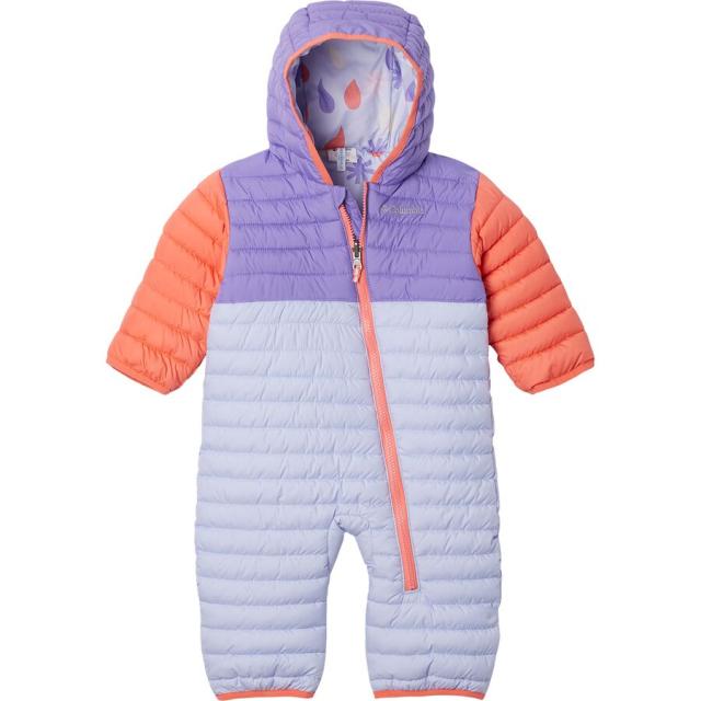 (取寄) コロンビア インファント パウダー ライト リ リバーシブル バンティング - インファンツ Columbia infant Powder Lite II Reversible Bunting - Infants' Snowdrift/Paisley Purple/Hot Coralの通販は 18,602円