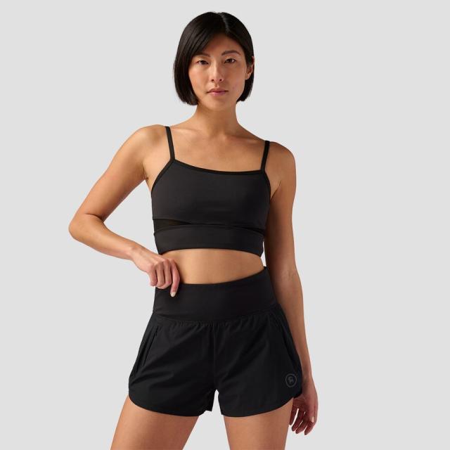 (取寄) バックカントリー レディース スクエア ネック ブラ トップ - ウィメンズ Backcountry women Square Neck Bra Top - Women's Black