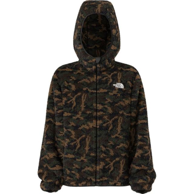 (取寄) ノースフェイス キッズ キャンプシェア フル-ジップ ブーディ - キッズ The North Face kids Campshire Full-Zip Hoodie - Kids' TNF Black TNF Camo Small Printの通販は 18,602円