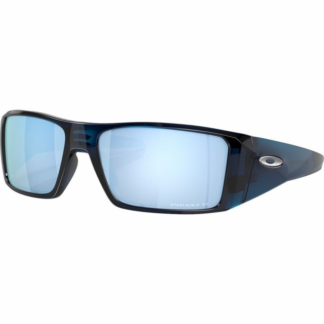 (取寄) オークリー ヘリオスタット プリズム ポーラライズド サングラス Oakley Heliostat Prizm Polarized Sunglasses Trans Poseidon/Prizm Deep Water Polarの通販は