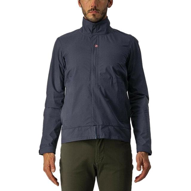(取寄) カステリ メンズ コミューター リフレックス ジャケット - メンズ Castelli men Commuter Reflex Jacket - Men's Dark Steel Blueの通販は 31,753円