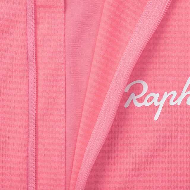 (取寄) ラファ レディース コア ライトウェイト ジャージ - ウィメンズ Rapha women Core Lightweight Jersey - Women's High-Vis Pink/Wの通販は alexiscoates.com