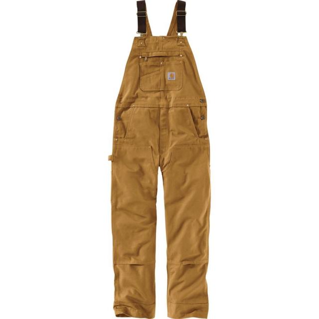 (取寄) カーハート メンズ R01 ダック ビブ オーバーオール パンツ - メンズ Carhartt men R01 Duck Bib Overall Pant - Men's Carhartt Brown
