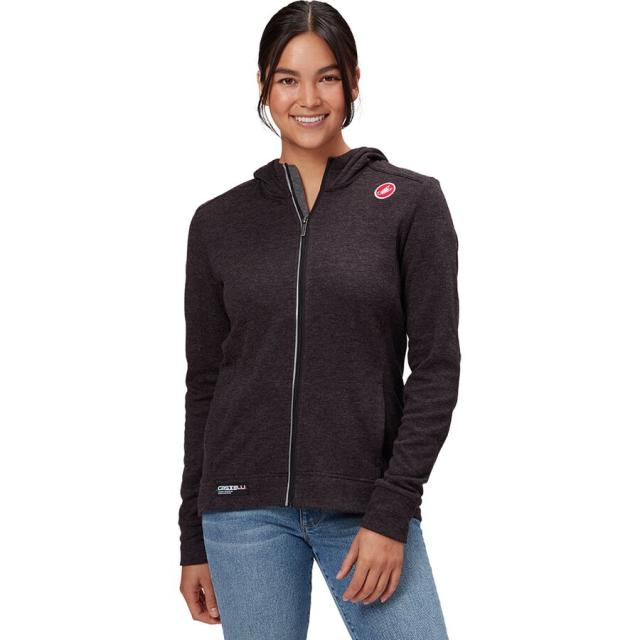 (取寄) カステリ レディース ミラノ フル-ジップ フリース ジャケット - ウィメンズ Castelli women Milano Full-Zip Fleece Jacket - Women's Melange Light Blackの通販は