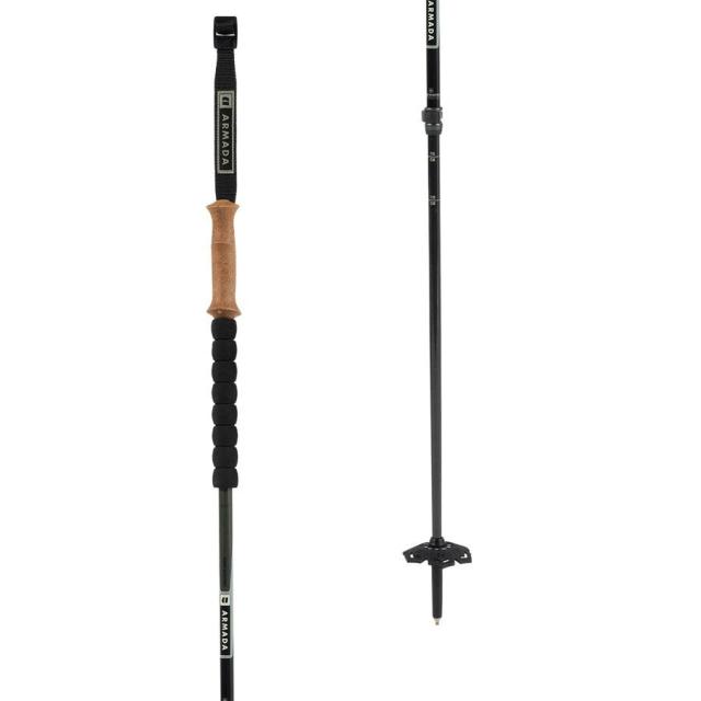 (取寄) アルマダ カーボン アジャスタブル スキー ポール Armada Carbon Adjustable Ski Pole Black