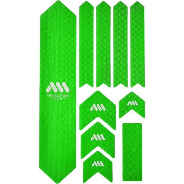 (取寄) オールマウンテンスタイル ハニーコーム フレーム ガード Xl All Mountain Style Honeycomb Frame Guard XL Green/White