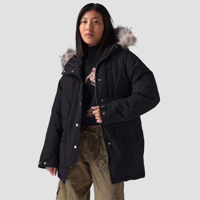 (取寄) ベイスンアンドレンジ レディース レンジャー パーカー - ウィメンズ Basin and Range women Ranger Parka - Women's Black