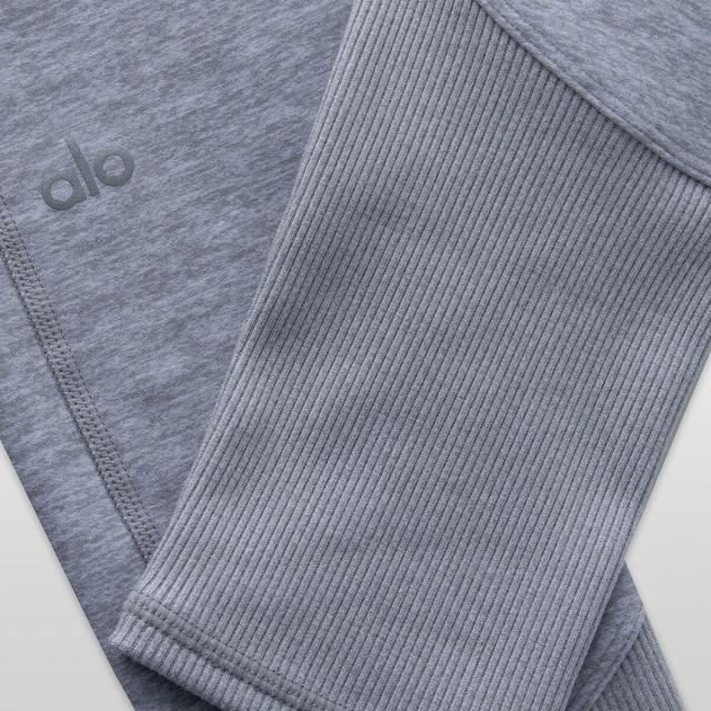 (取寄) アローヨガ レディース ハイウェスト ラウンジ レギンス - ウィメンズ ALO YOGA women High-Waist Lounge Legging - Women's Athletic Heather Greyの通販は