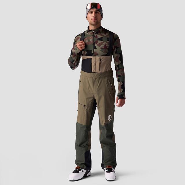 (取寄) バックカントリー メンズ カーディアック エクスポア 3l ツーリング コンバーチブル ビブ - メンズ Backcountry men Cardiac Xpore 3L Touring Convertible Bib - Men's Kalamata