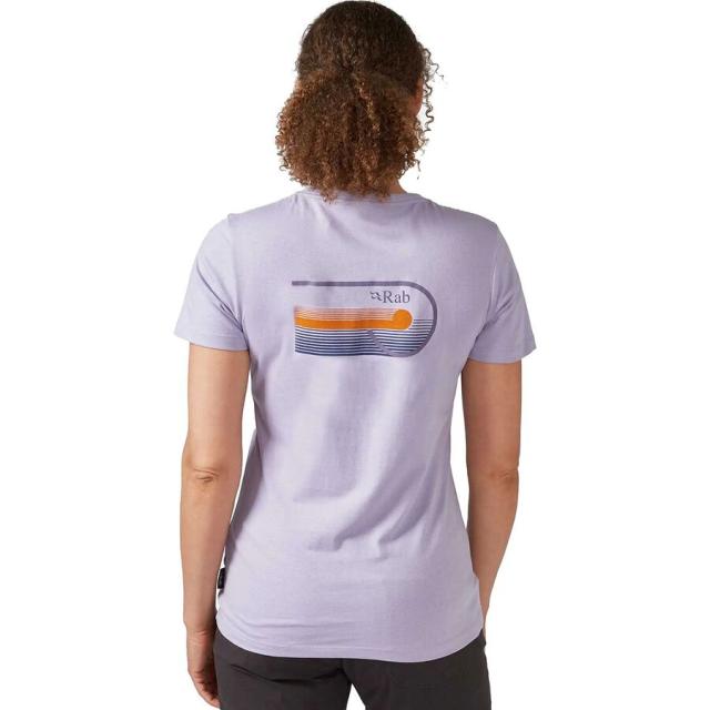 (取寄) ラブ レディース スタンス シンダー Tシャツ - ウィメンズ Rab women Stance Cinder T-Shirt - Women's Lilac 取寄) ラブ レディース スタンス シンダー Tシャツ - ウィメンズ