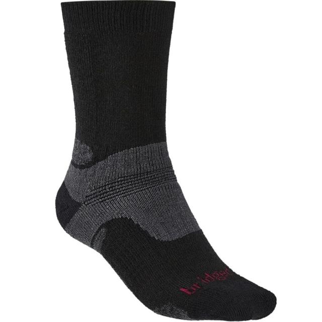 (取寄) ブリッジデール メンズ ハイク ミッドウエイト メリノ パフォーマンス ブーツ ソックス - メンズ Bridgedale men Hike Midweight Merino Performance Boot Sock - Men's Black