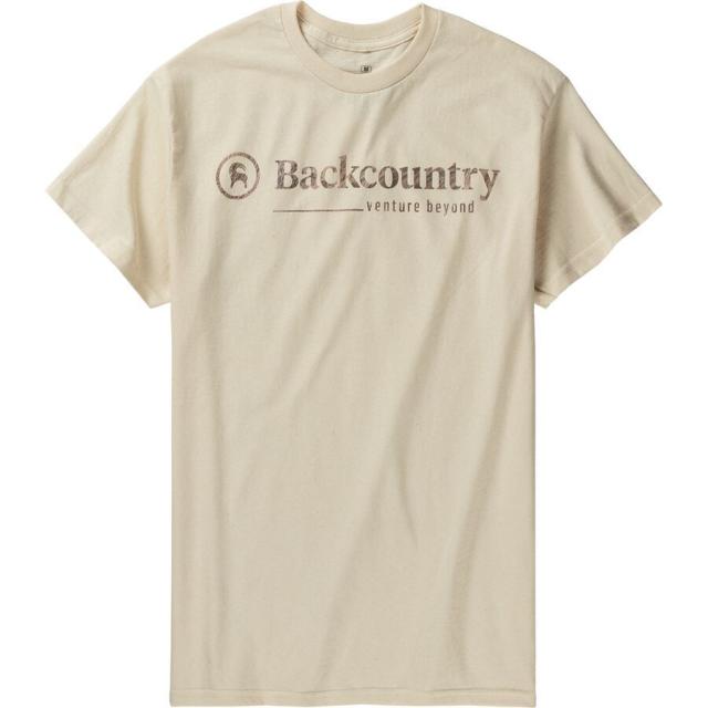 (取寄) バックカントリー ベンチャー ビヨンド ロックアップ T-シャツ Backcountry Venture Beyond Lockup T-Shirt Natural