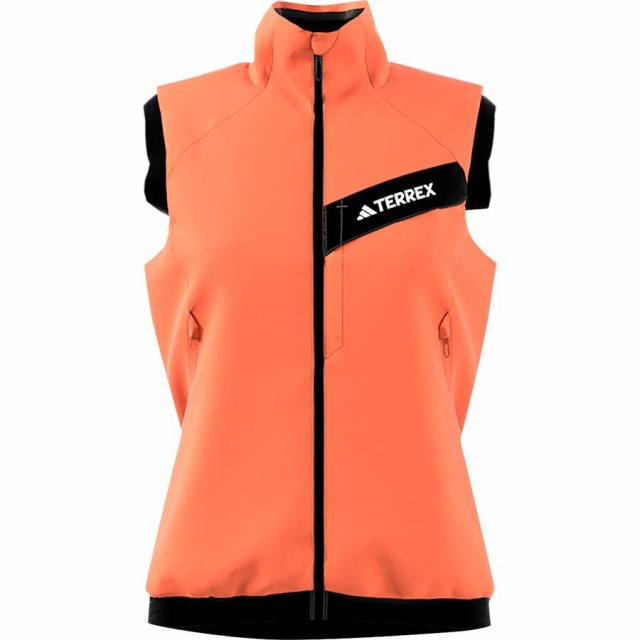 (取寄) アディダステレックス レディース テックロック ストレッチ プリマロフト ベスト - ウィメンズ Adidas TERREX women Techrock Stretch Primaloft Vest - Women's Amber Tintの通販は