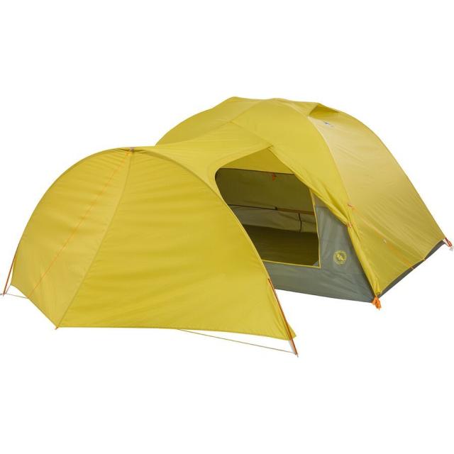 (取寄) ビッグアグネス ブラックテイル 3 ホテル テント: 3-パーソン 3-シーズン Big Agnes Blacktail 3 Hotel Tent: 3-Person 3-Season Warm Olive/Chinois Green