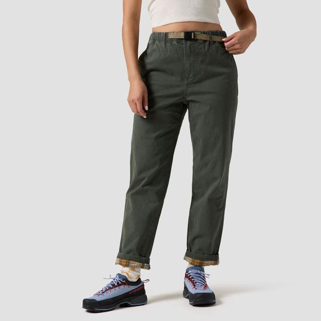 (取寄) バックカントリー ベンチャー デイリー フランネル ライン パンツ - ウィメンズ Backcountry Venture Daily Flannel Lined Pant - Women’s Climbing Ivy