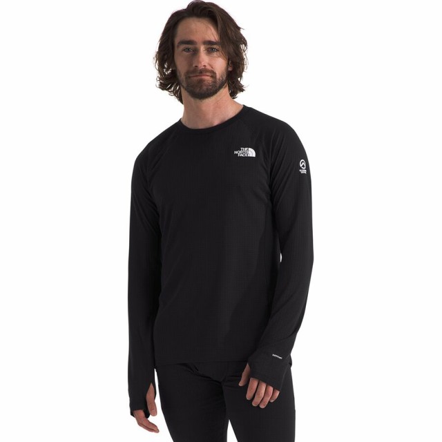 (取寄) ノースフェイス メンズ サミット プロ 120 クルー トップ - メンズ The North Face men Summit Pro 120 Crew Top - Men's TNF Blackの通販は