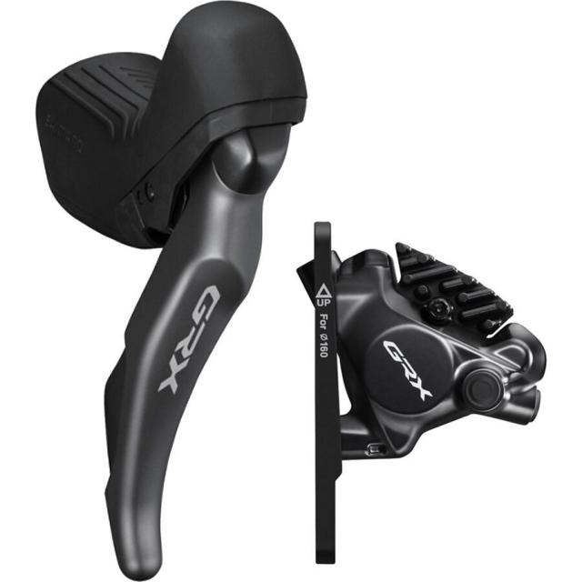 (取寄) シマノ GRX RX820 シフター/ディスク ブレーキ キャリパー Shimano GRX RX820 Shifter/Disc Brake Caliper Blackの通販は