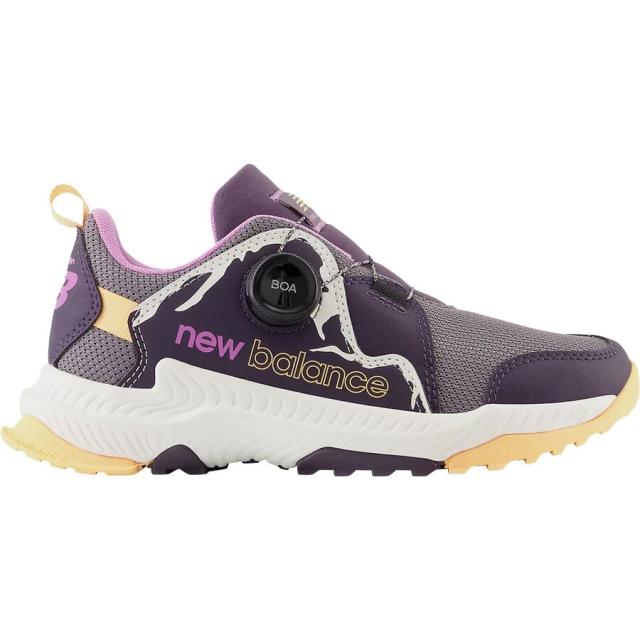 (取寄) ニューバランス ガールズ ダイナソフト トレイル マジック ボア シューズ - ガールズ New Balance girls Dynasoft Trail Magic BOA Shoe - Girls' Zinc/Interstellar/Solar Flare