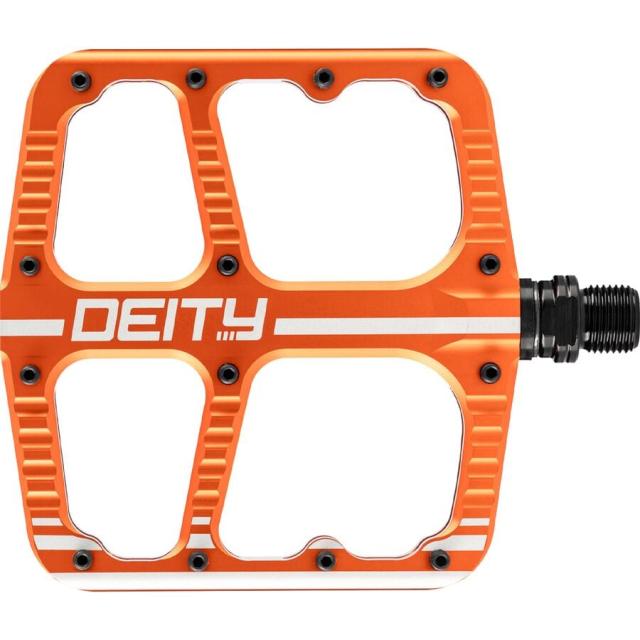 (取寄) デイティコンポーネンツ フラッツ トラック ペダルズ Deity Components Flat Track Pedals Orangeの通販は