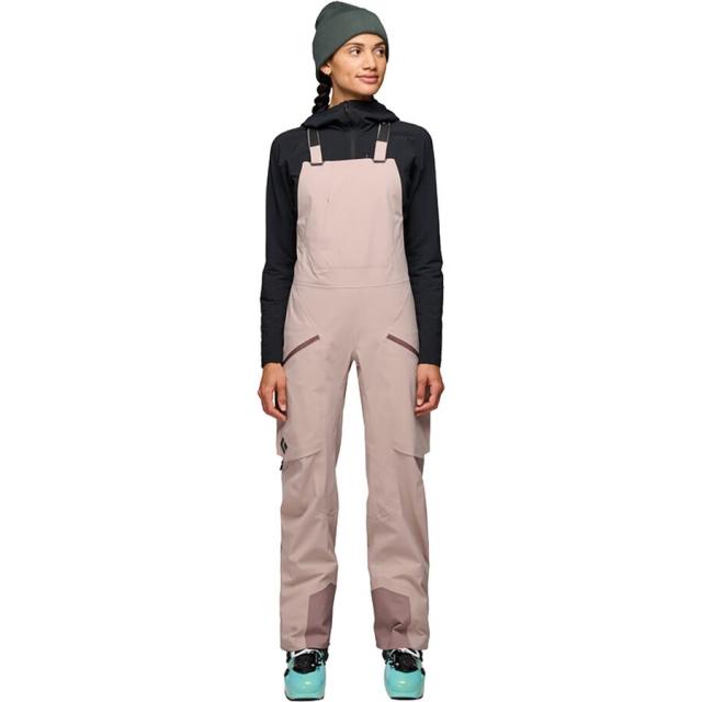 (取寄) ブラックダイヤモンド レディース ファクター ビブ パンツ - ウィメンズ  women Factor Bib Pant - Women's Pale Mauve
