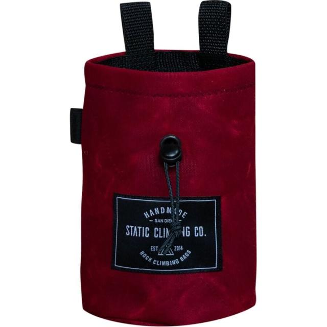 (取寄) スタティック ワックスド キャンバス チョーク バッグ STATIC Waxed Canvas Chalk Bag Oxbloodの通販は