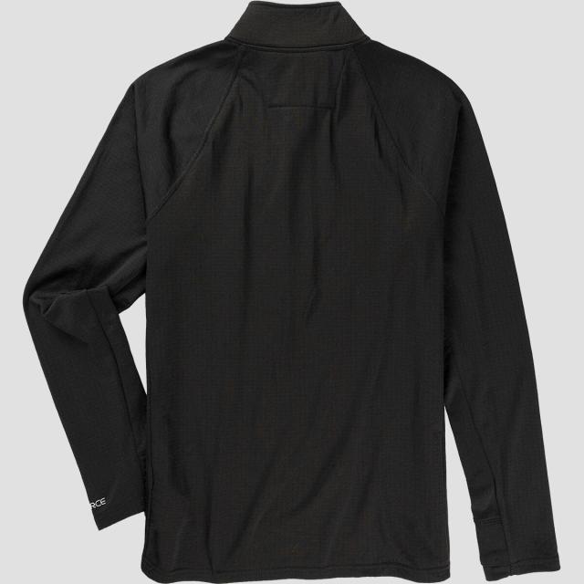 (取寄) カーハート メンズ フォース リラックスド-フィット フィット モック ネック 1/2-ジップ T-シャツ - メンズ Carhartt men Force Relaxed Fit Mock Neck 1/2-Zip T-Shirt - Men's Black