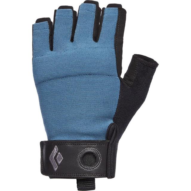 (取寄) ブラックダイヤモンド クラッグ ハーフ-フィンガー グローブ  Crag Half-Finger Glove Astral Blue