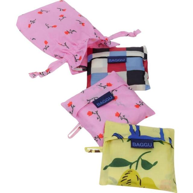(取寄) バグー スタンダード バグゥ - 3-パック BAGGU Standard Baggu - 3-Pack Painted Prairie