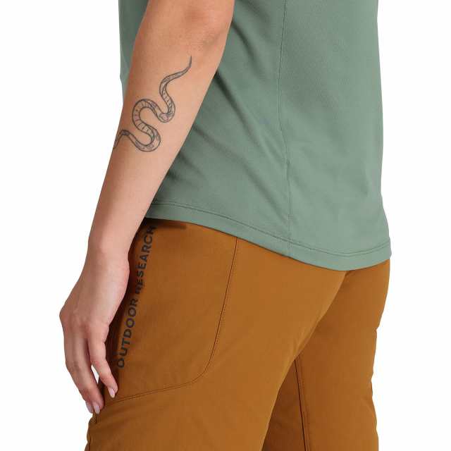 (取寄) アウトドア リサーチ レディース フリーホイール ショートスリーブ ジャージ - ウィメンズ Outdoor Research women Freewheel Short-Sleeve Jersey - Women's Balsam/Groveの通販は