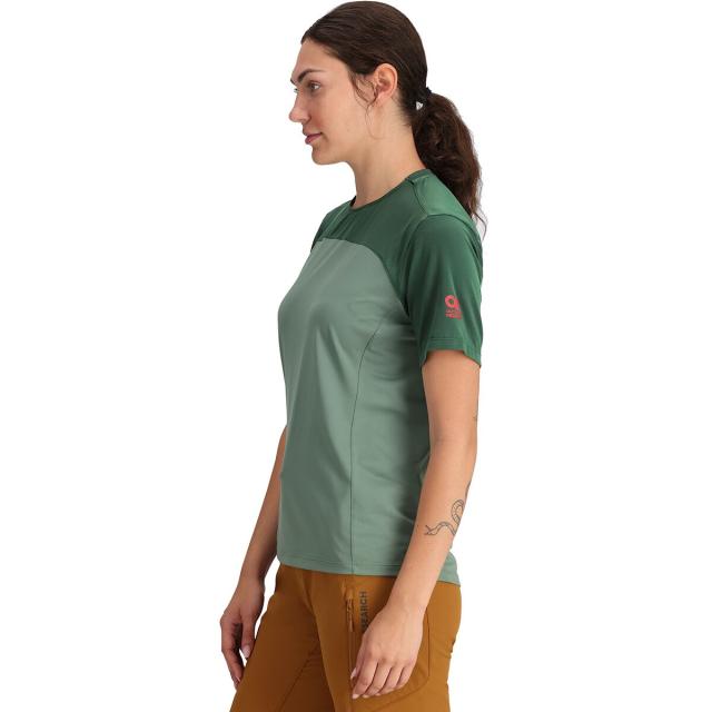 (取寄) アウトドア リサーチ レディース フリーホイール ショートスリーブ ジャージ - ウィメンズ Outdoor Research women Freewheel Short-Sleeve Jersey - Women's Balsam/Groveの通販は