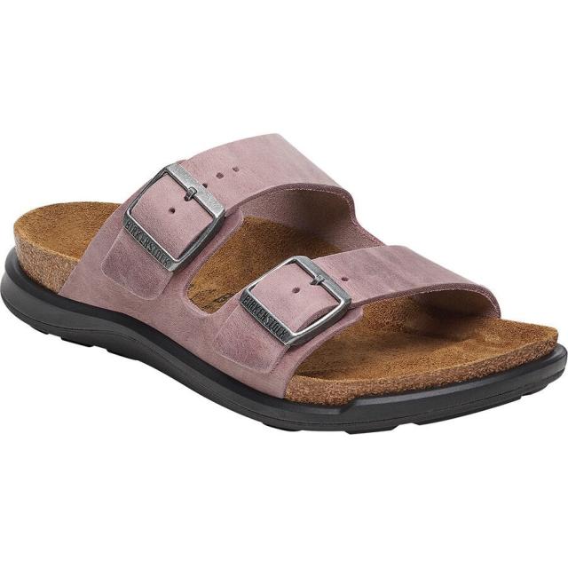 (取寄) ビルケンシュトック レディース アリゾナ ラギッド サンダル - ウィメンズ Birkenstock women Arizona Rugged Sandal - Women's Lavender Oiled Gray