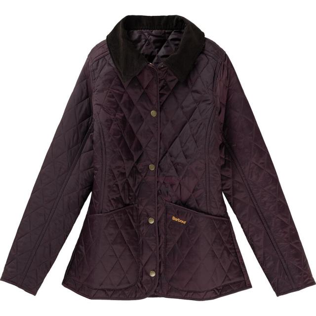 (取寄) バブアー レディース アナンデール キルト ジャケット - ウィメンズ Barbour women Annandale Quilt Jacket - Women's Black Cherry