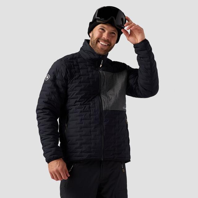 (取寄) バックカントリー メンズ プリマロフト バッフル ストレッチ ジャケット - メンズ Backcountry men Peale Primaloft Stitch-Free Baffle Stretch Jacket - Men's Black