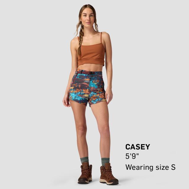 (取寄) バックカントリー レディース ワサッチ リップストップ 3.5インチ ショート - ウィメンズ Backcountry women Wasatch Ripstop 3.5in Short - Women's Multi Pendula Print